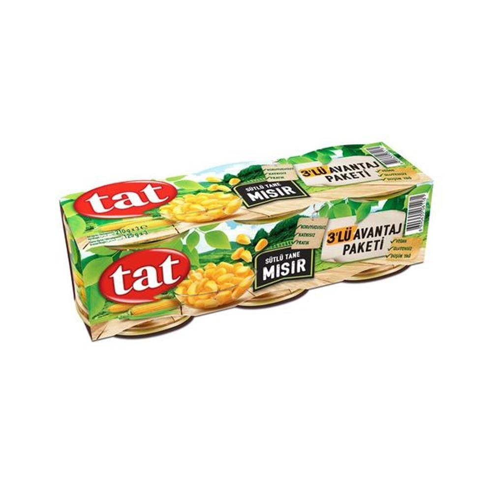Tat Süt Mısır 3'lü Avantaj Pkt (3x210 Gr)