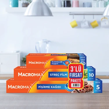 Macromax Fırsat Pkt Buz.dl.pos.+Streç+Pıs.kag