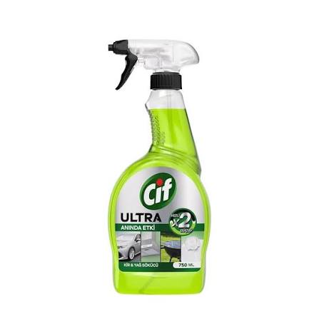 Cıf Ultra Sprey Anında Etkı 750 Ml Yeşil