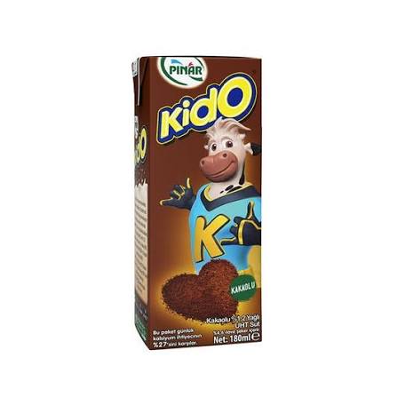 Pınar Kıdo Süt 180 Ml Kakaolu