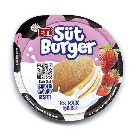 Etı Süt Burger 35 Gr Çilekli