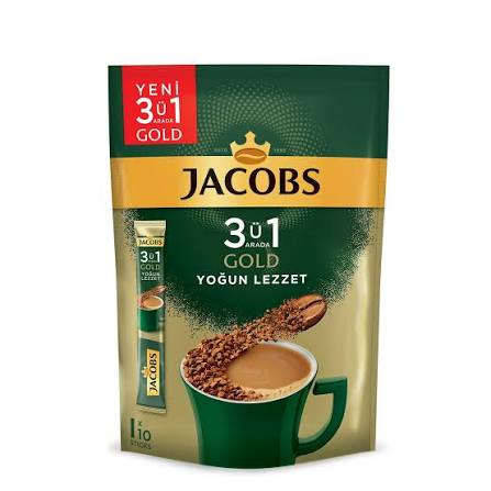 Jacobs 10'lu Pkt Gold 3ın1 Yogun Lezzet *18*
