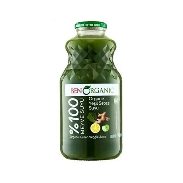 Ben Organıc 946 Ml Yeşil Sebze Suyu Detoks