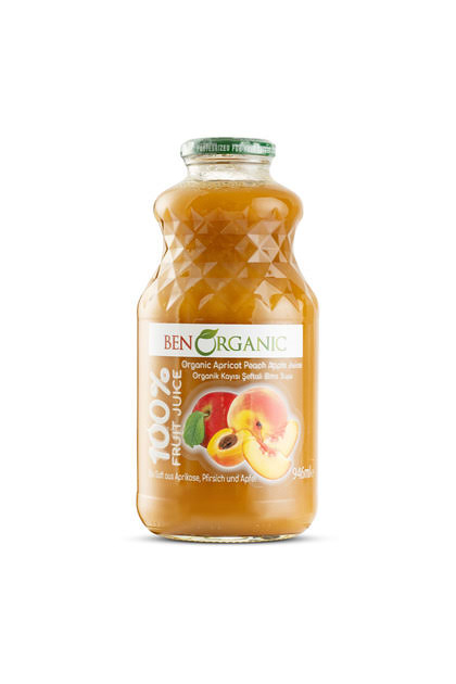 Ben Organıc 946 Ml Kayısı-Şeftali-Elma Suyu