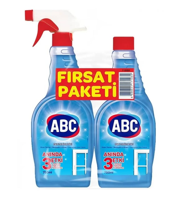 Abc Cam Temizleyici 750+750