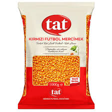 Tat Bkl.1000 Gr Mercimek Kırmızı Futbol Ithal