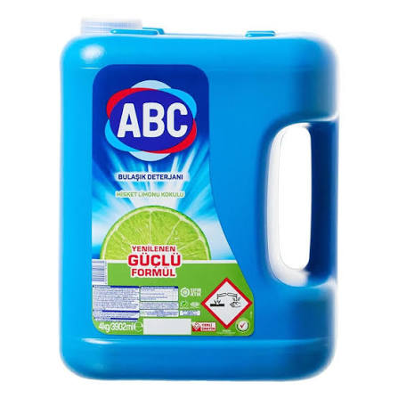 Abc Bulaşık Deterjanı 4 Kg Mısket Limon