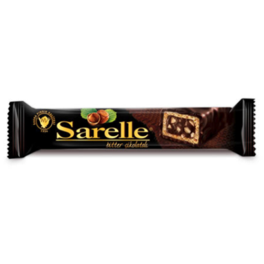 Sarelle Bitter Çikolata Kaplı Gofret 33 G