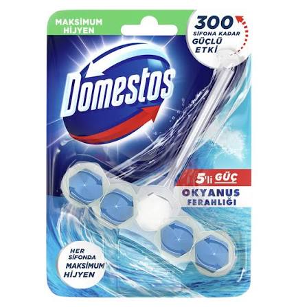 Domestos Wc Blok 5'li Guc 50 Gr Okyanus Fer.